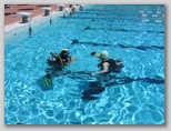 Corsi sub a Roma in piscina