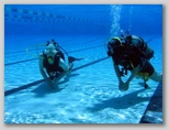 Corsi sub a Roma in piscina